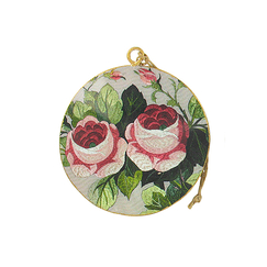 Pendant 2 roses Marie-Antoinette