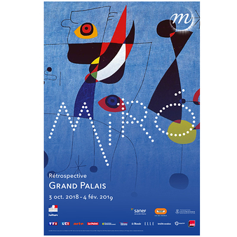 Exhibition poster Miró