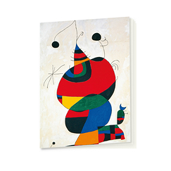 Cahier Miró Femme, oiseau, étoile