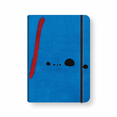 Notebook with Elastic Band Miró - Blue II and Blue III