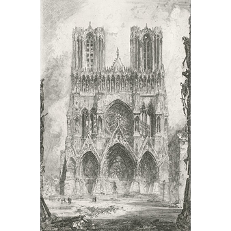 Cathédrale de Reims (façade)