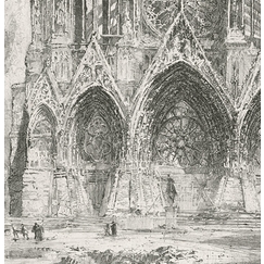 Cathédrale de Reims (façade)