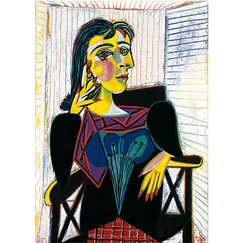 Affiche Dora Maar assise - Picasso