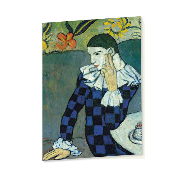 Sketchbook Picasso Seated Harlequin