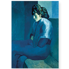 Affiche Picasso Femme assise au fichu