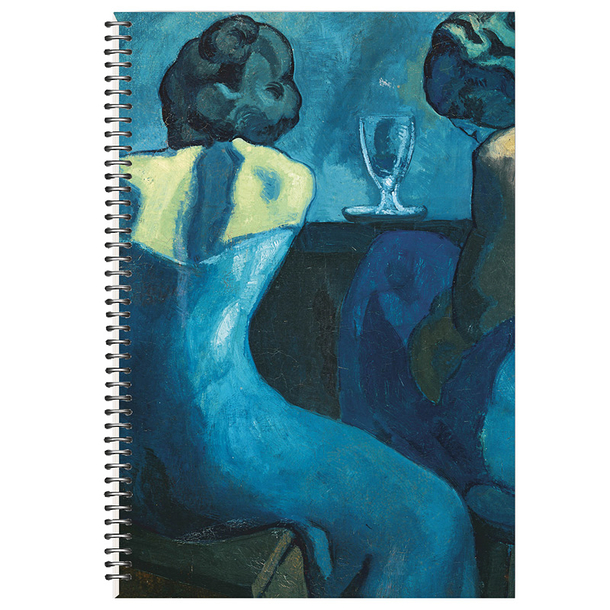 Notebook with spiral Pablo Picasso Two women at the bar