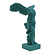 Victory of Samothrace 34 cm - Petrol green