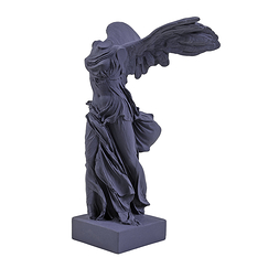 Victory of Samothrace 34 cm - Powder blue