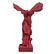Victoire de Samothrace 34 cm - Rouge sombre