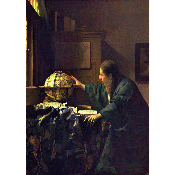 The Astronomer Vermeer Poster