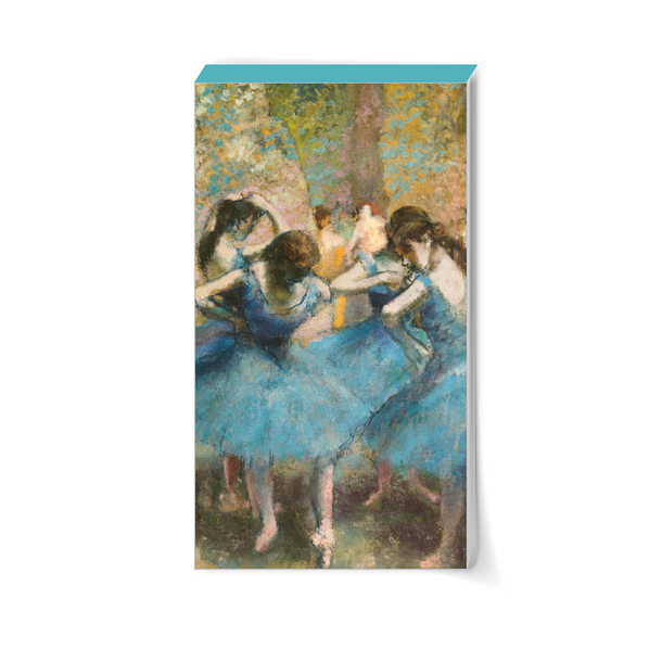 Bloc notes Degas Danseuses bleues