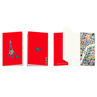 Small Notebook Corbineau - Eiffel Tower