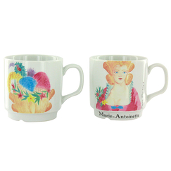 Coffret de deux mugs Bonjour Versailles