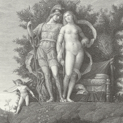 Estampe Le Parnasse - Andrea Mantegna