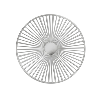 Grande broche Solar - Argentée