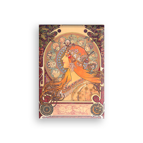 Magnet Mucha Zodiaque