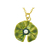 "Water Lilies" pendant with chain