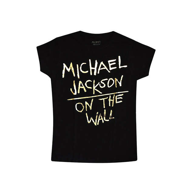 T-shirt femme Michael Jackson - Noir