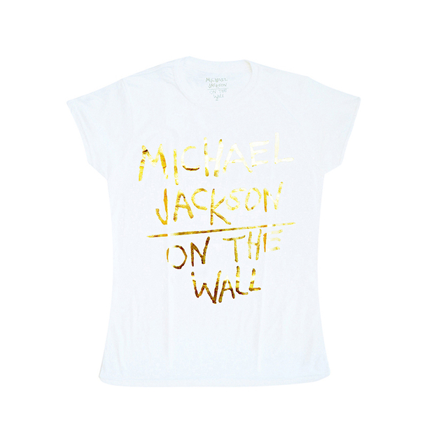 T-shirt femme Michael Jackson - Blanc