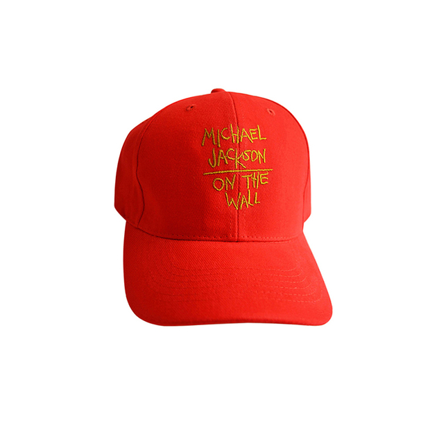 Casquette Michael Jackson On the wall - Rouge
