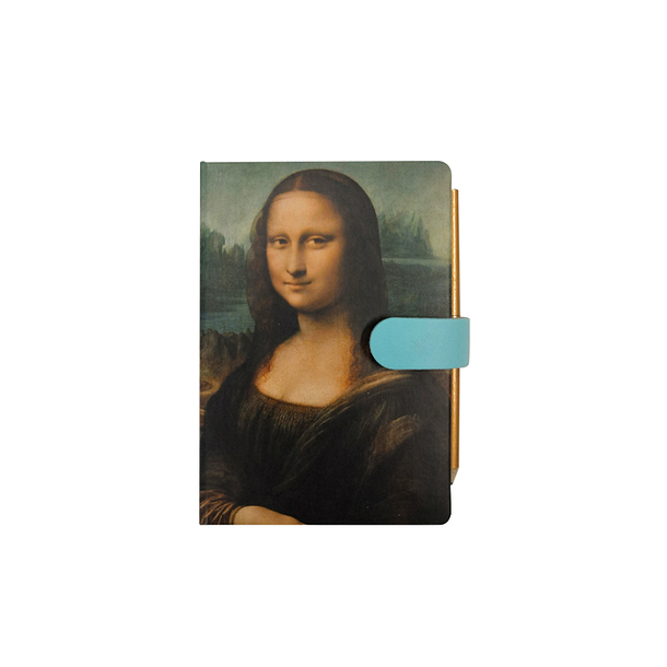 Small Notebook and pencil da Vinci - The Mona Lisa