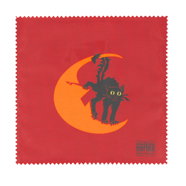 Black cat Microfiber