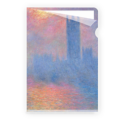 London, Houses of Parliament Monet Clear file - A4