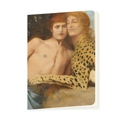 Notebook Khnopff - The Caress