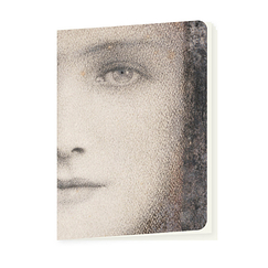 Notebook Khnopff - The Mask, with a Black Curtain