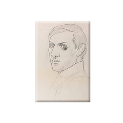 Self-portrait Picasso Magnet