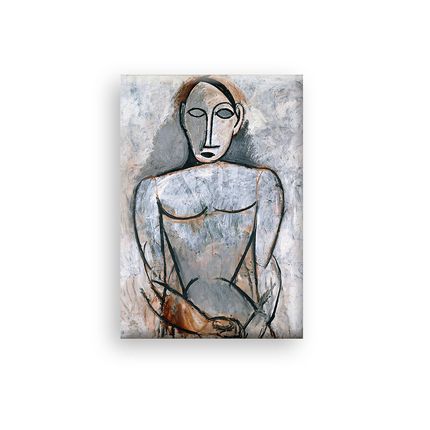 Woman with joined hands Picasso Magnet