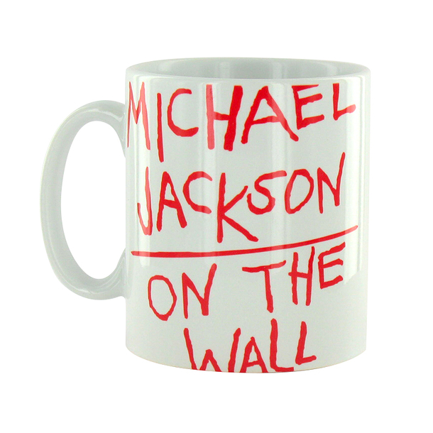 Mug Michael Jackson On the wall - White