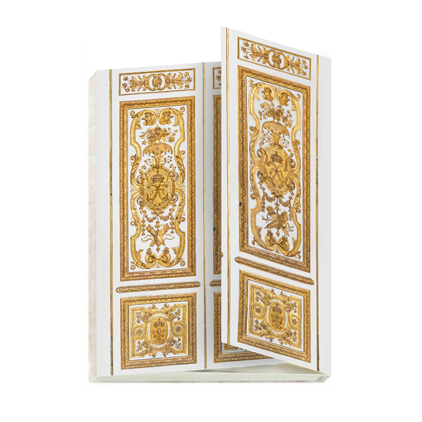 Notebook with Magnetic Flap Palace of Versailles - Door of the Salon de l'Abondance