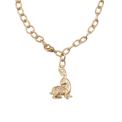 Bracelet pendeloque Lapin