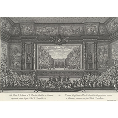 The Festivals of Love and Bacchus, a musical comedy performed in the small park - Jean Lepautre