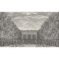 The Festivals of Love and Bacchus, a musical comedy performed in the small park - Jean Lepautre