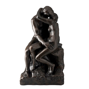 Le baiser - Auguste Rodin - Résine patinée bronze