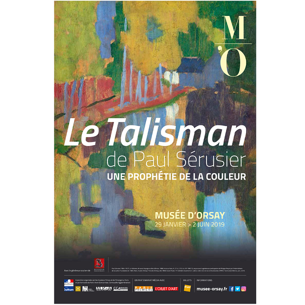 Affiche de l'exposition Le Talisman de Paul Sérusier