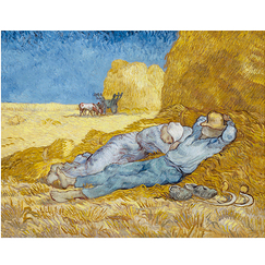 Poster Van Gogh The siesta