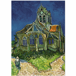 Poster Vincent van Gogh - Church in Auvers-sur-Oise, 1890 - 50x70cm
