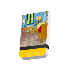 Pocket Notebook van Gogh - The Bedroom in Arles