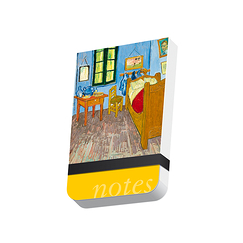 Pocket notebook Vincent Van Gogh - The Bedroom in Arles