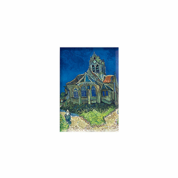 Magnet Vincent van Gogh - Church in Auvers-sur-Oise, 1890
