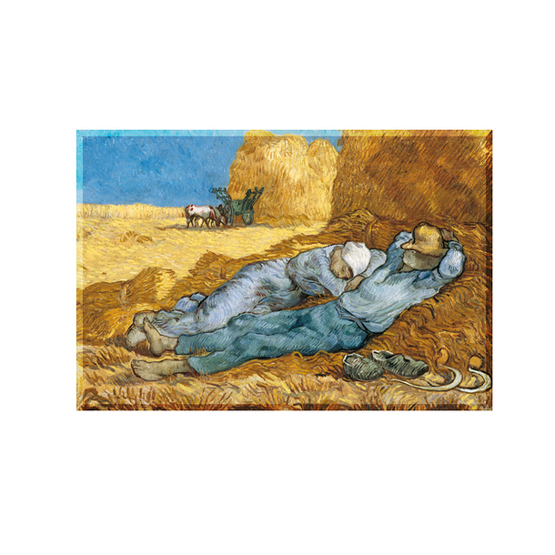 Magnet van Gogh - The Siesta (after Millet)