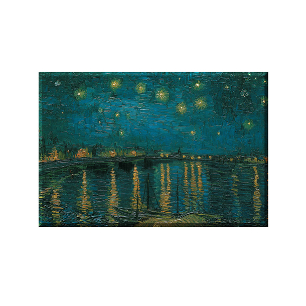 Magnet Van Gogh Starry night over the Rhône