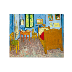 Carte double avec enveloppe Van Gogh La chambre