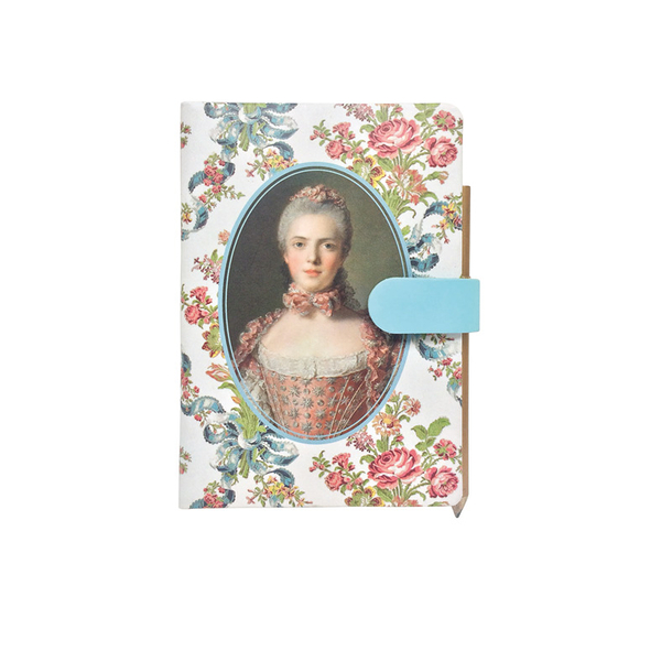 Mini carnet et crayon Madame Adélaïde - Dames de la cour