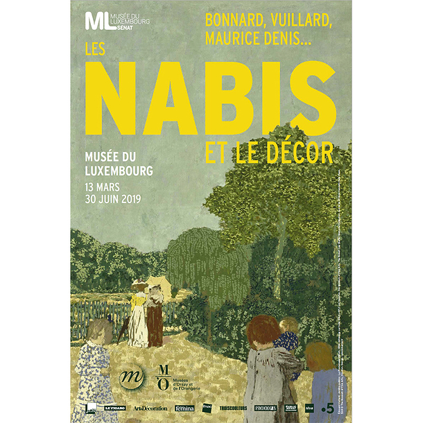 Affiche de l'exposition Les Nabis et le décor