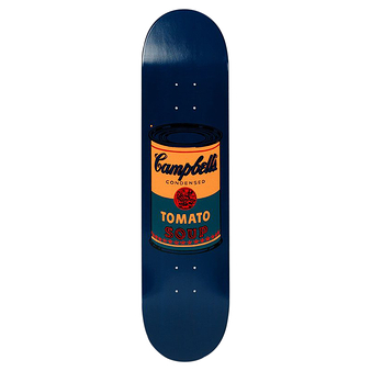 Skateboard Warhol Campbell's - The Skateroom - Teal