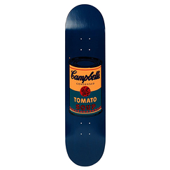 Skateboard Warhol Campbell's - The Skateroom - Bleu